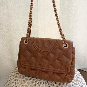 Tory Burch Tiramisu Soft Fleming Shoulder Bag